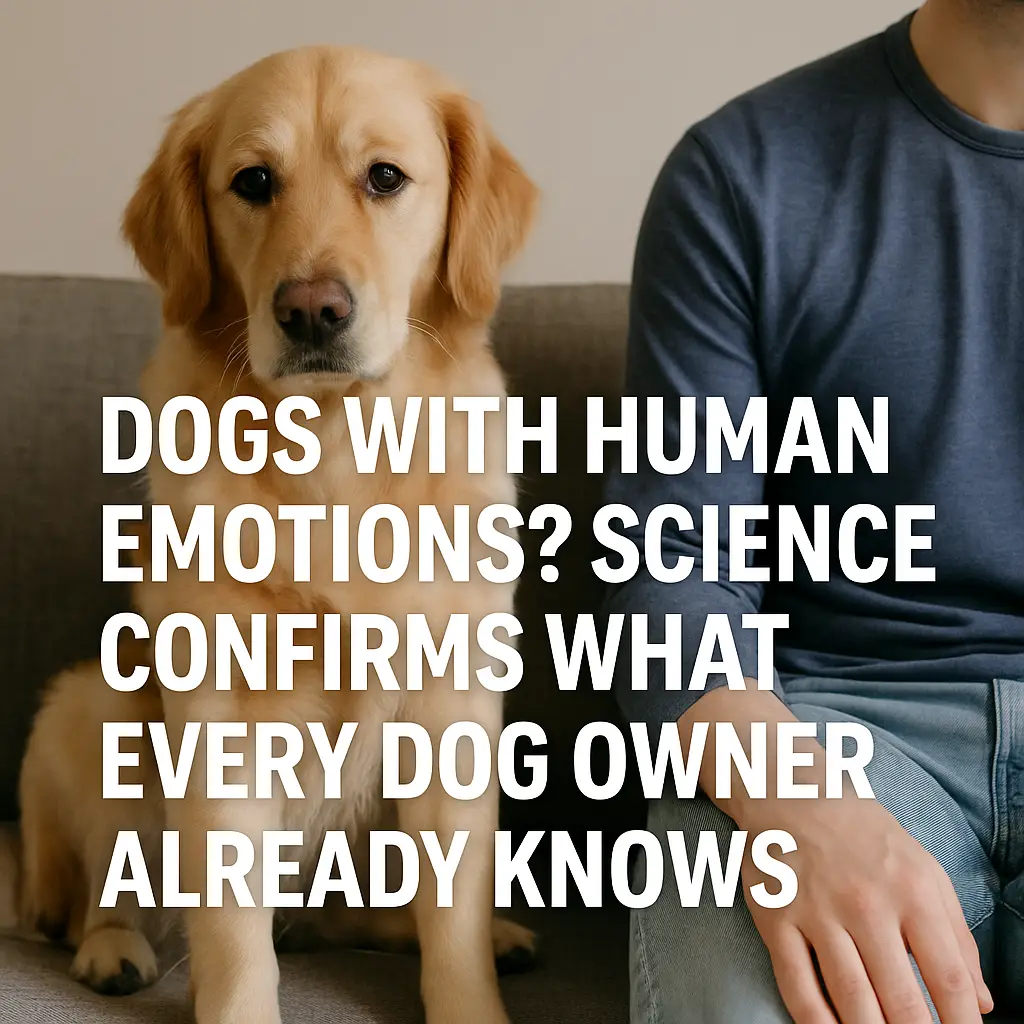 Dogs With Human Emotions Sitting Beside Owner
